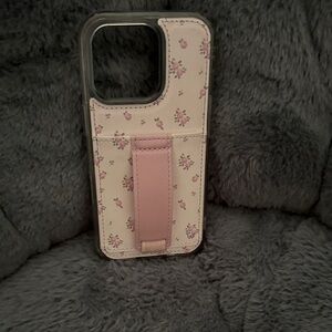 Floral Pink Walli Case - IPhone 16 Pro